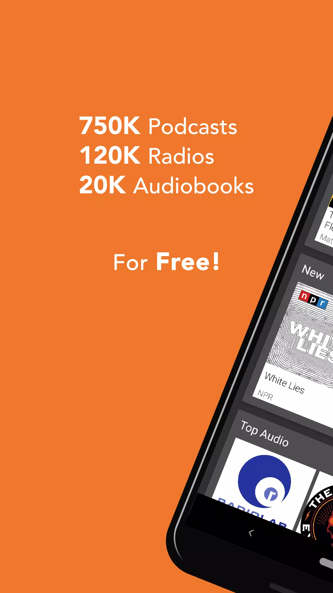 Podcast Addict - Podcast/Radio Capture d’écran1