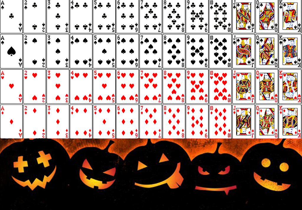 Solitaire Halloween Card Game ကိုဖန်သားပြင်3