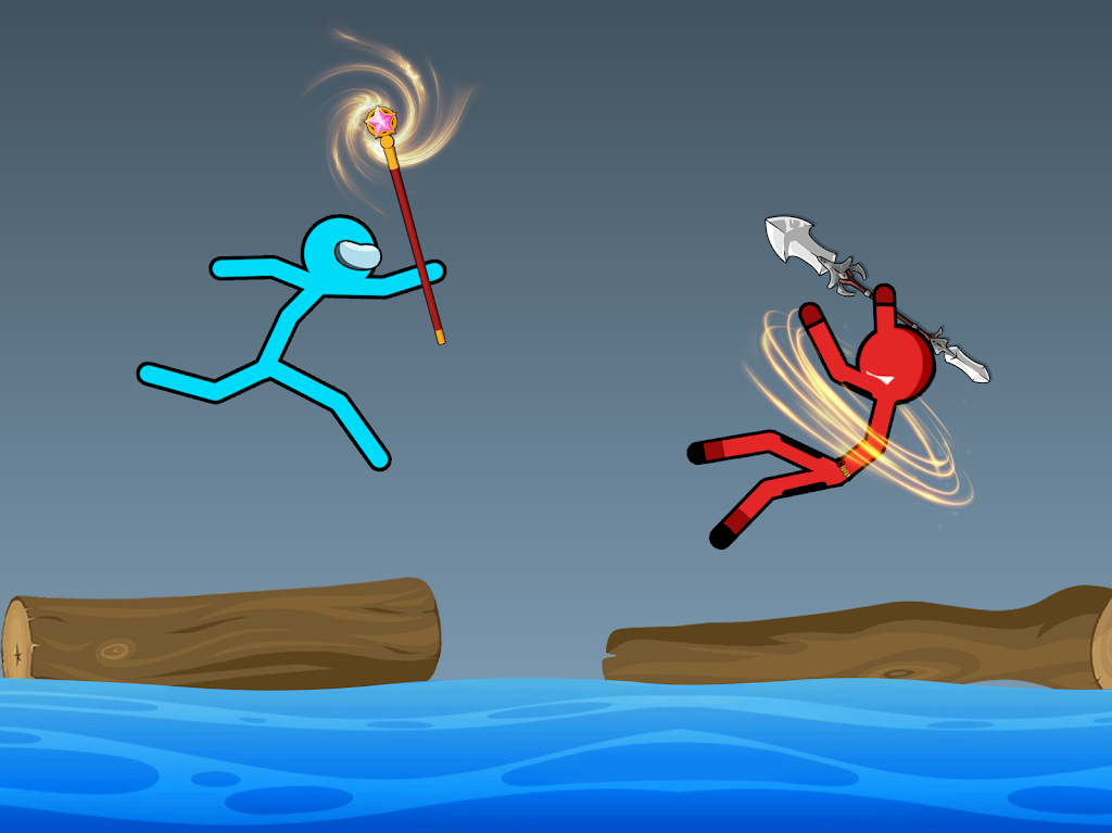 Stick-man Clash Fighting Game Screenshot 1