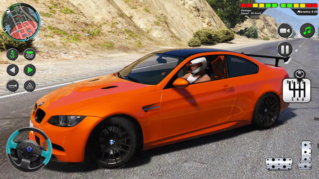 Modern Car Advance Driving 3D screenshot 4