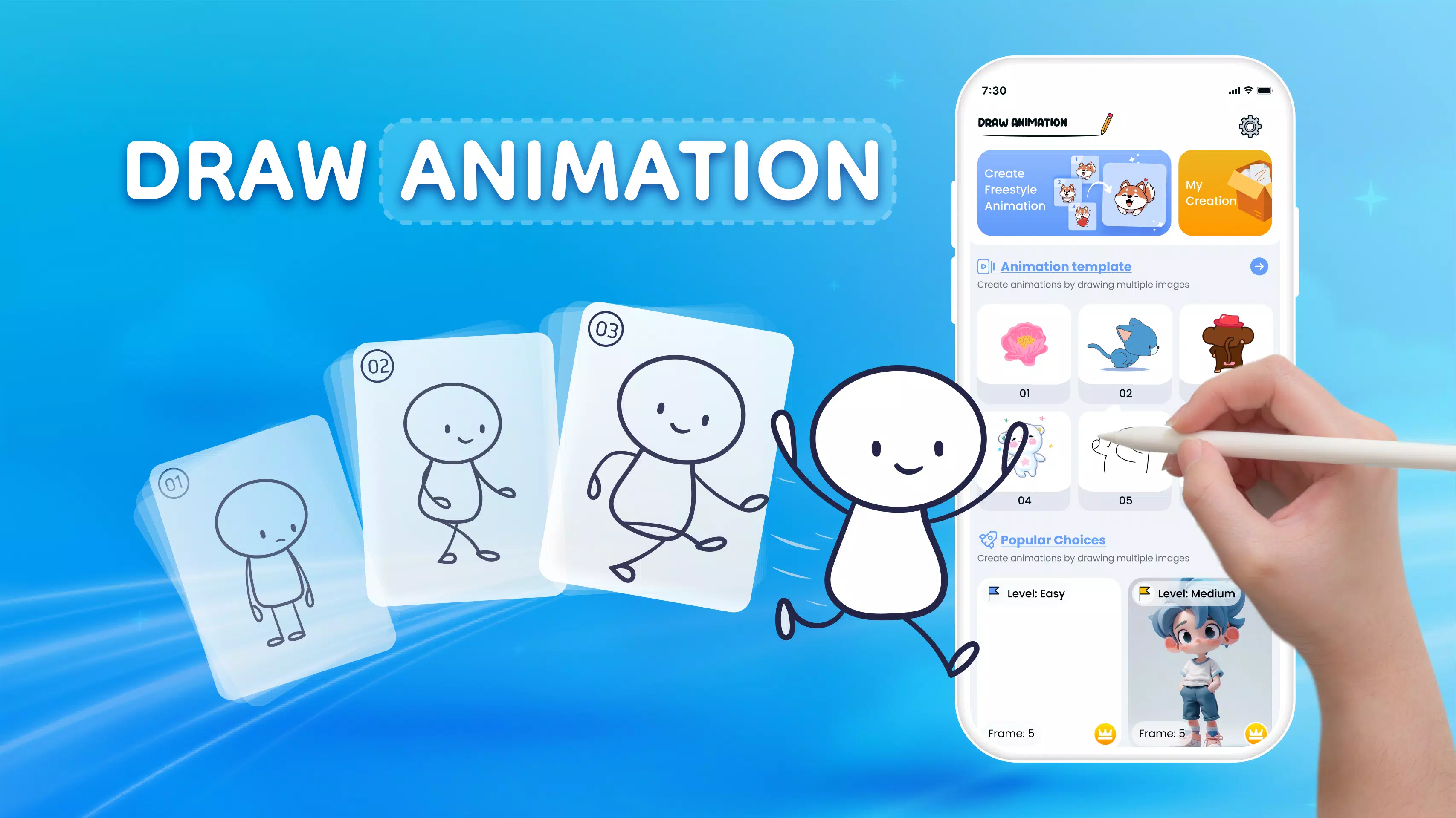 AniDraw: 2D Draw Animation ကိုဖန်သားပြင်1