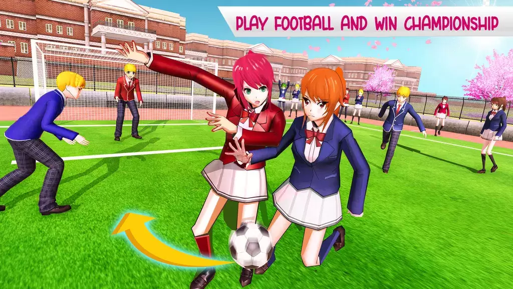 Screenshot Anime High School Life 3