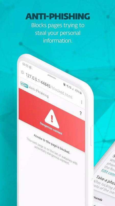 ESET Mobile Security & Antivirus ekran görüntüsü 3