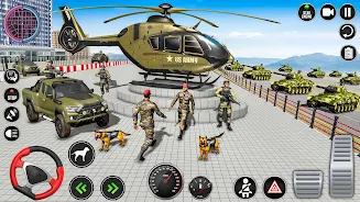 Army Vehicle Transporter Truckスクリーンショット2