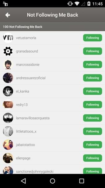 FollowMeter for Instagram captura de pantalla 3
