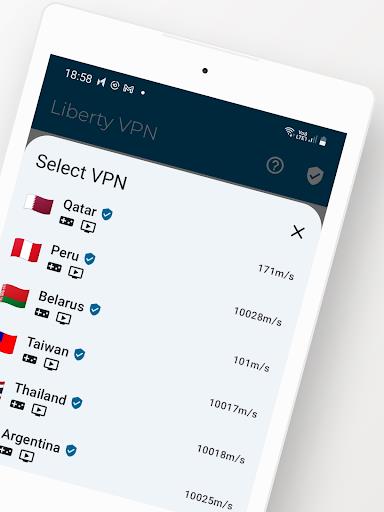 Liberty VPN Secure & Fast VPN Ekran Görüntüsü 2