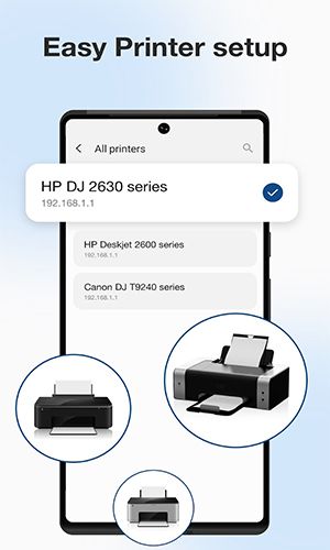 EPrint Smart HPrinter Service Capture d’écran2