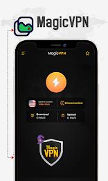 Magic VPN – VPN Fast & Secure Capture d’écran1