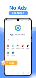 MOON: Anti Blokir VPN Browser 스크린 샷 1