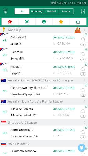 ภาพหน้าจอ Soccer Predictions, Betting Tips and Live Scores 4