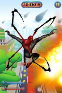 Spider Hero man Endless runner স্ক্রিনশট 1