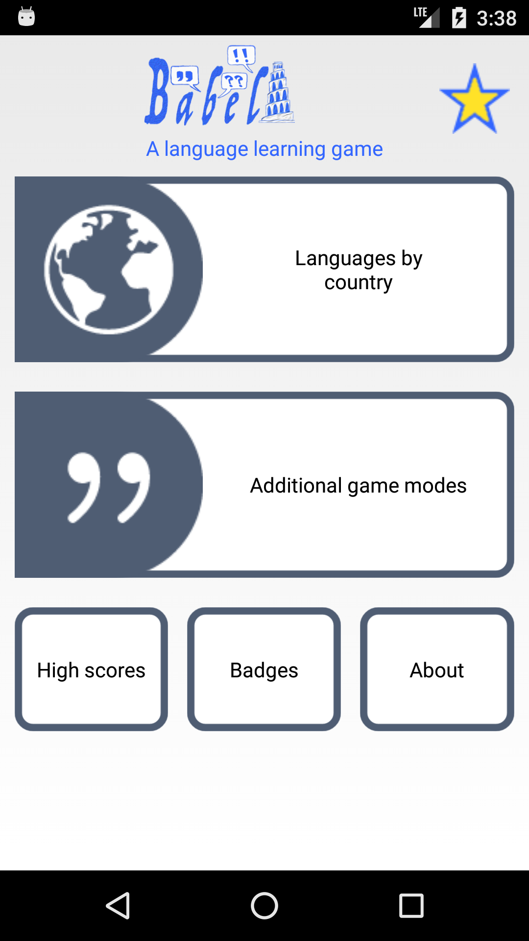 Babel - Language Guessing Game應用截圖第1張