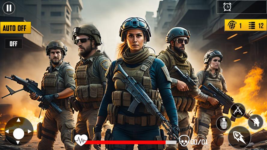 Gun Shooting Games Fps Offlineスクリーンショット2