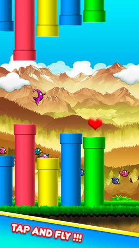 Vögel Spiel: Lustige Vögel Screenshot 2
