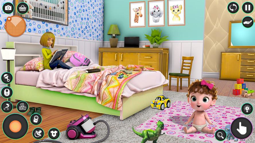 Mom Simulator Family Games 3D屏幕截圖4