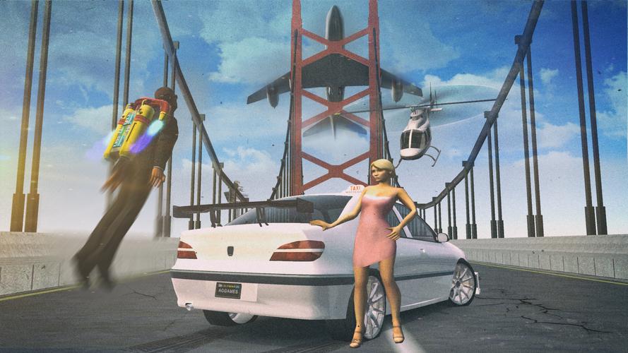 Taxi Driving Gamesスクリーンショット2