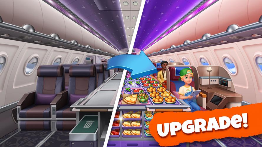 Airplane Cooking - Chef Game экрана 3