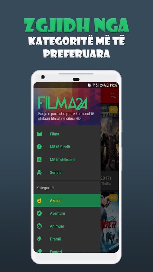 FILMA24 — Filma me titra shqip屏幕截圖2