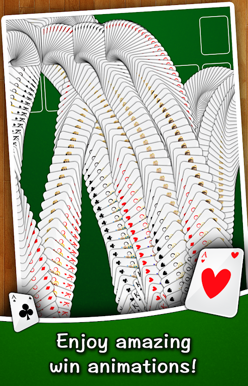 Solitaire FRVR - Big Cards Classic Klondike Game屏幕截圖2