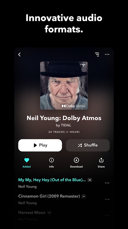 Screenshot TIDAL Music: Áudio HiFi 3