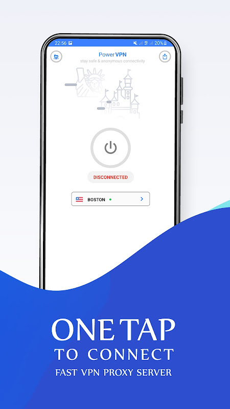 VPN Fast - Secure VPN USA VPN स्क्रीनशॉट 2