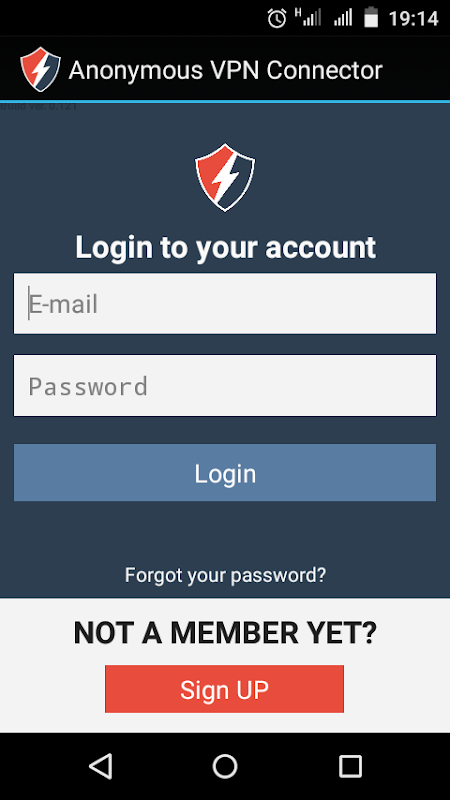 Anonymous VPN Connector Capture d’écran1