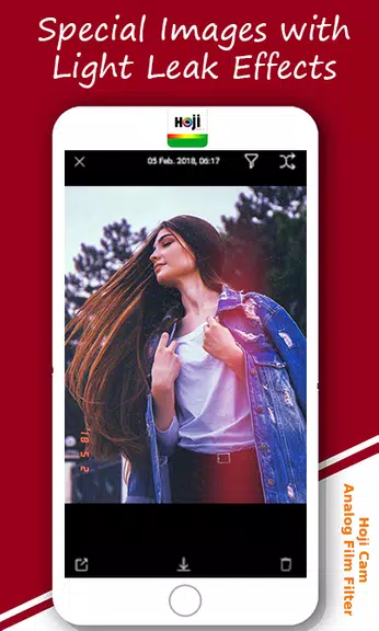 Hoji Cam: Analog Film Filter ကိုဖန်သားပြင်4