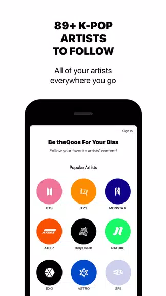 theQoos: K-Pop News, Friends, Music & Community屏幕截圖2