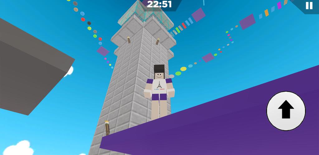 Mega Tower escape parkour экрана 1