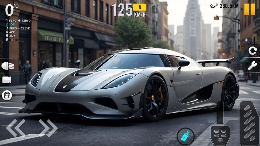 Speed Car racing Simulator 3D屏幕截圖2