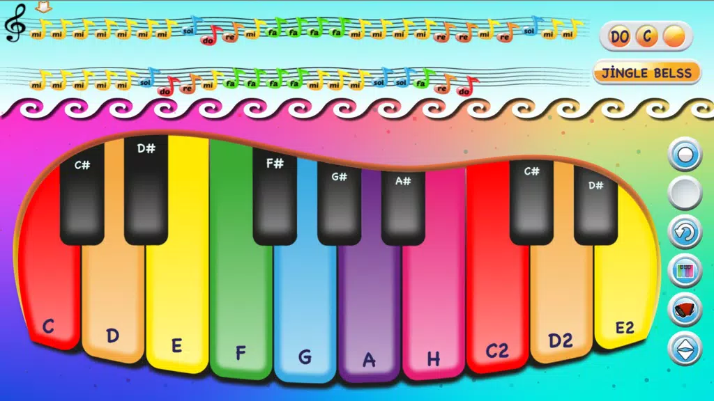 Colorful Piano Capture d'écran 3