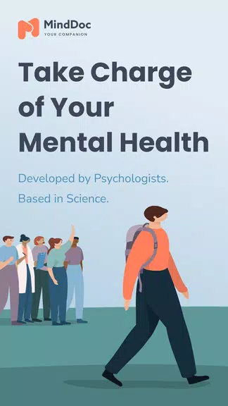Screenshot MindDoc: Mental Health Support 1