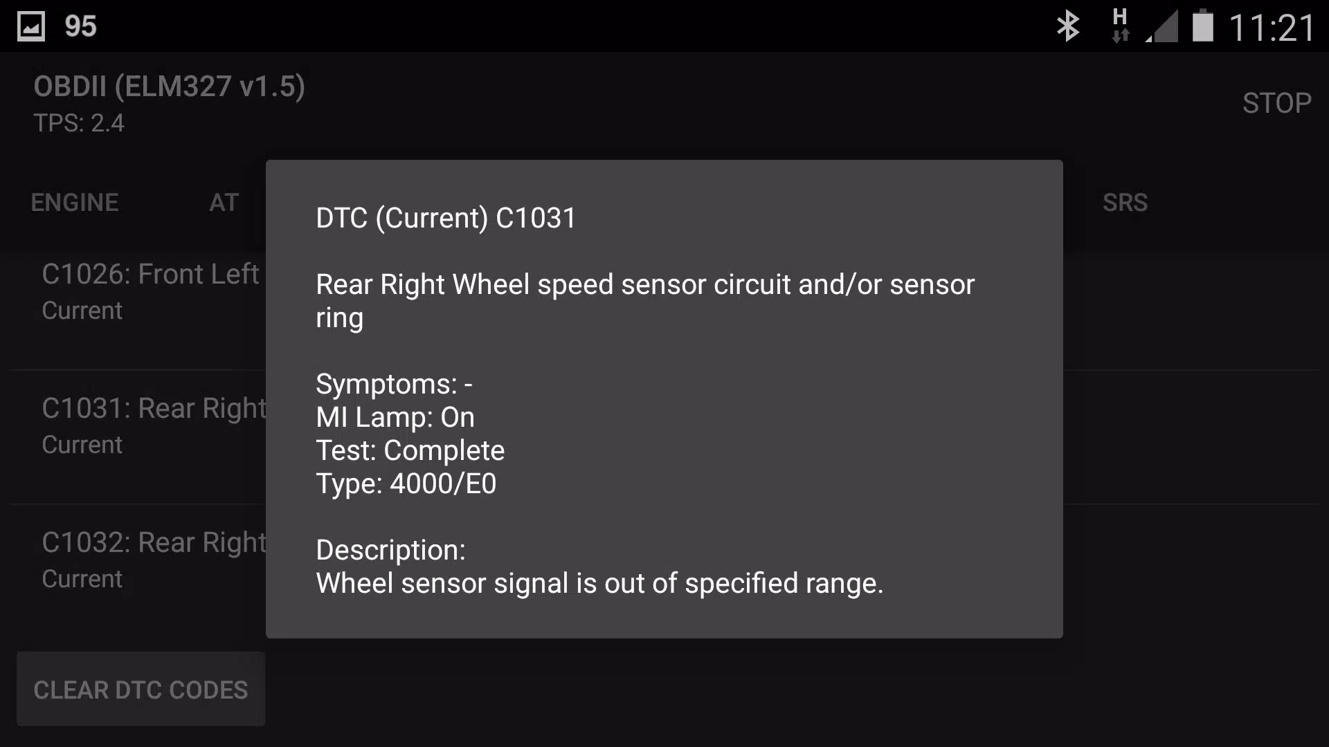 SZ Viewer: read DTC for Suzuki screenshot 4