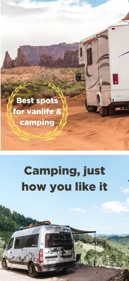 Camping App: StayFree Vanlife ekran görüntüsü 3