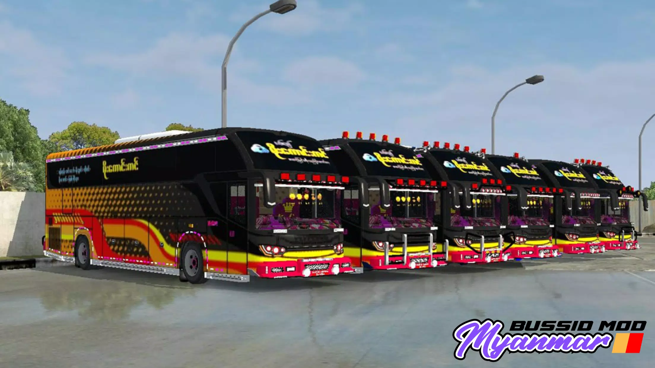 Mod Bussid Myanmar屏幕截圖1