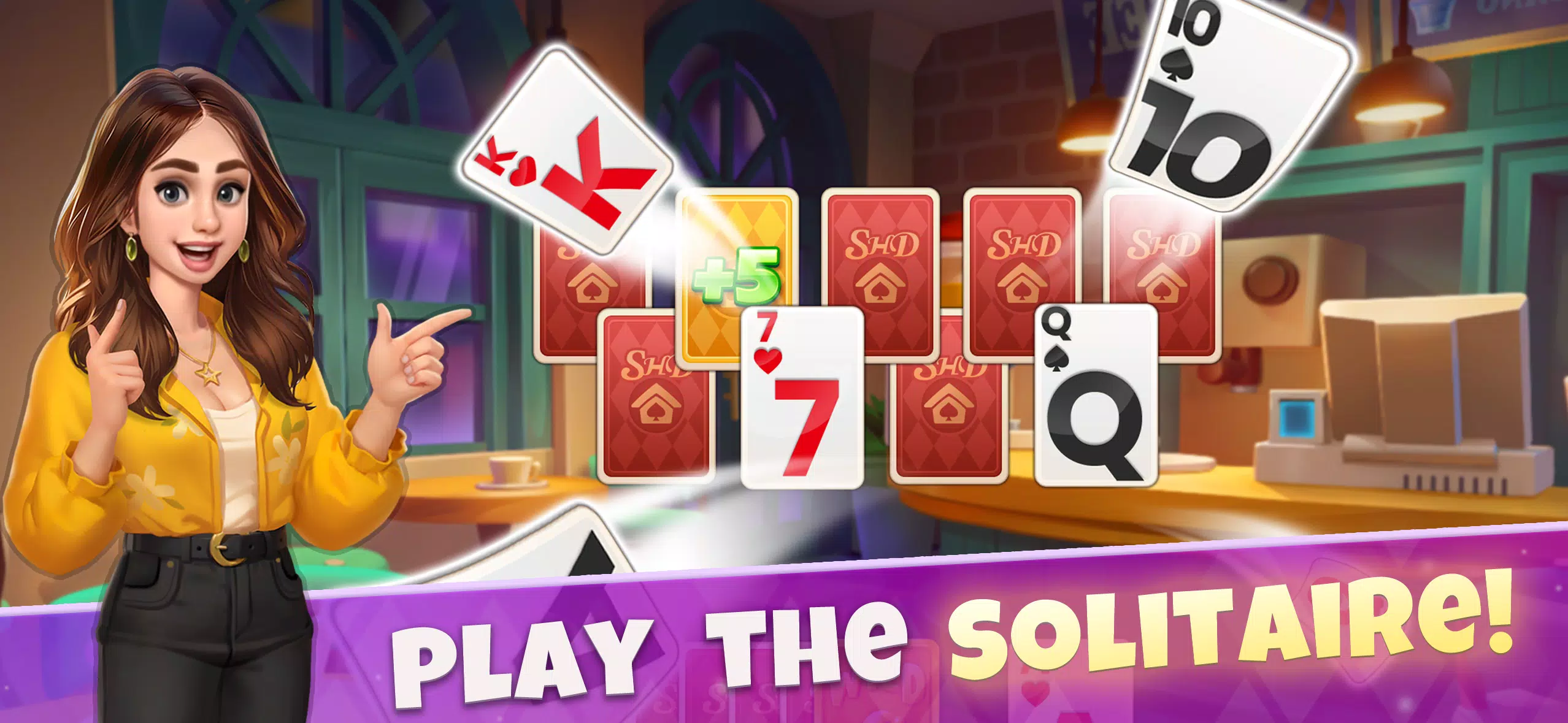 Solitaire Home Design 스크린 샷 2