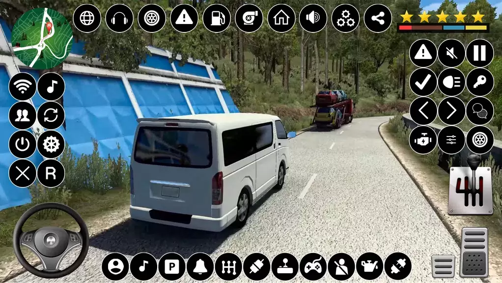 Van Simulator Dubai Car Games ekran görüntüsü 2