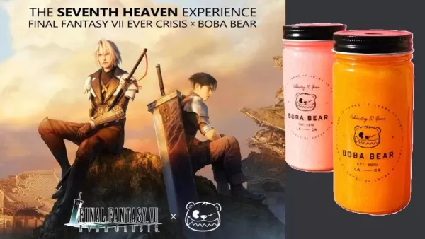 Final Fantasy VII Ties Up With Boba Bear for Second Anniv.