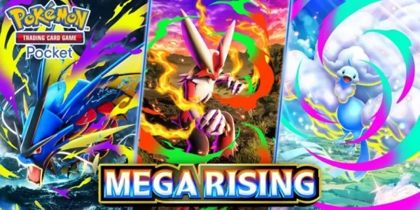 Pokémon TCG Pocket lanza la expansión Mega Rising mientras comienzan las celebraciones del primer aniversario
