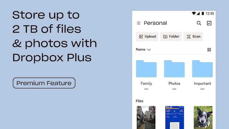 Dropbox: Cloud-Speicherplatz Captura de pantalla 3