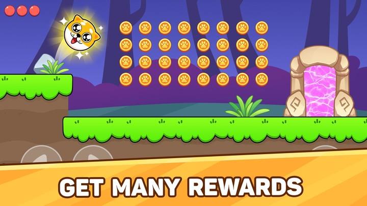 Doge Ball: Red Bounce Ball ကိုဖန်သားပြင်3