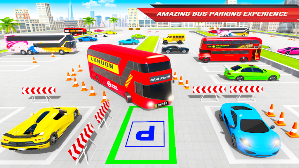 City Coach Bus Driving Sim 3D zrzut ekranu 3