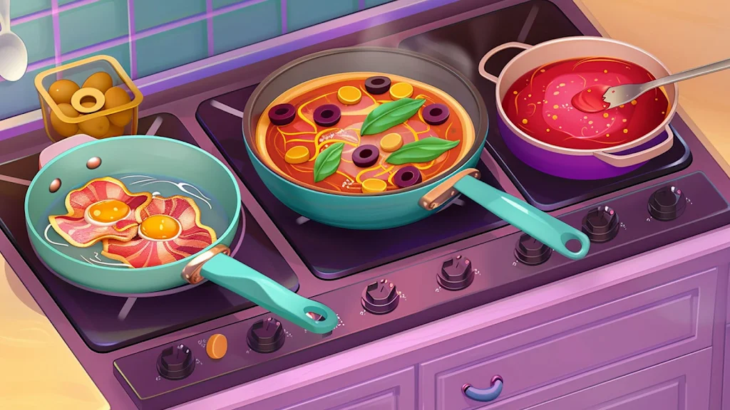 Pizza Maker Cooking Girls Game screenshot 1