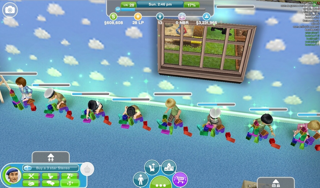 ภาพหน้าจอ The Sims Freeplay 4