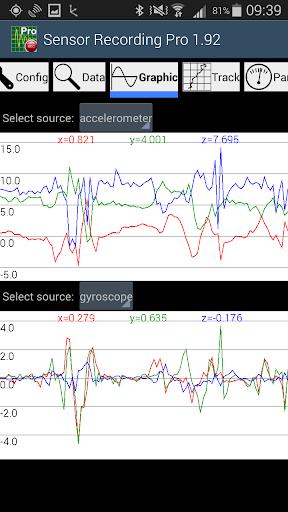 Sensor Recording Lite Screenshot 4