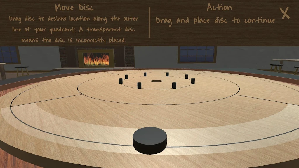 ภาพหน้าจอ Crokinole Duel 3