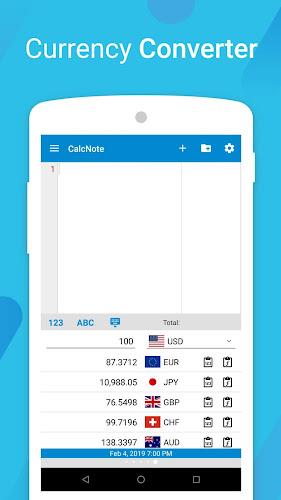CalcNote - Notepad Calculator ảnh chụp màn hình 2