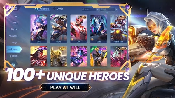 Mobile Legends: Bang Bang ekran görüntüsü 3