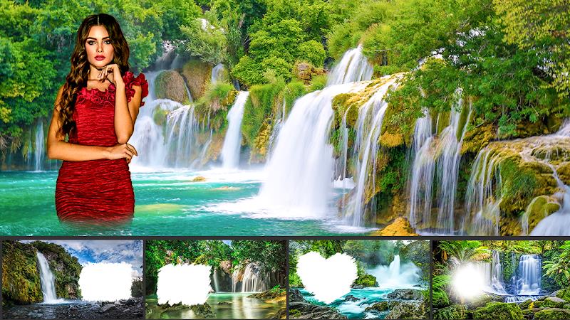 Waterfall Photo Editor frame 스크린 샷 2