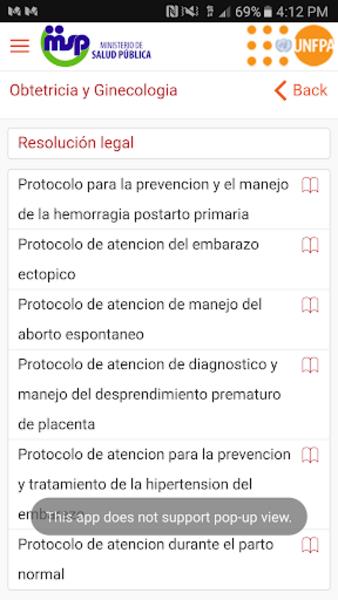 Protocolos de Atención Screenshot 2